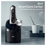 Braun Series 8 Electric Shaver, Holiday Gifts for Men, Shaving Kit with 4+1 Shaving Elements, Precision Long Hair Trimmer, SmartCare Center, PowerCase