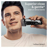 Braun Series 8 Electric Shaver, Holiday Gifts for Men, Shaving Kit with 4+1 Shaving Elements, Precision Long Hair Trimmer, SmartCare Center, PowerCase