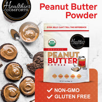 Healthier Comforts Organic Peanut Butter Powder (7 oz)