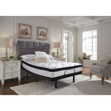 Signature Design by Ashley King Size Chime 12 Inch Medium Firm Hybrid Mattress with Cooling Gel Memory Foam