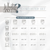 Elegant Comfort 12-Piece Bed-in-a-Bag, Ella Pleated Ruched Pintuck Comforter Set, 6-Piece Sheet Set Featuring Smart Pockets, Matching Decorative Pillows, All Season Bedding,California King, Mint Green