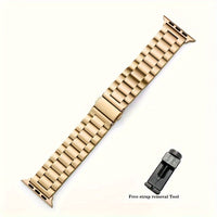 Stainless Steel Watch Band Suitable For Apple Ultra/Ultra2/8/7/6/5/4/3/2/1/SE Watch 38/40/41/42/44/45/49mm + Watch Remover