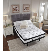 Signature Design by Ashley King Size Chime 12 Inch Medium Firm Hybrid Mattress with Cooling Gel Memory Foam