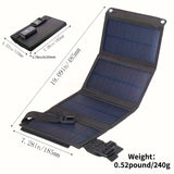 Portable USB Foldable Solar Panel