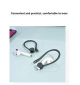 2pcs Mini Anti-Lost Ear Hooks & Protective Case for AirPods