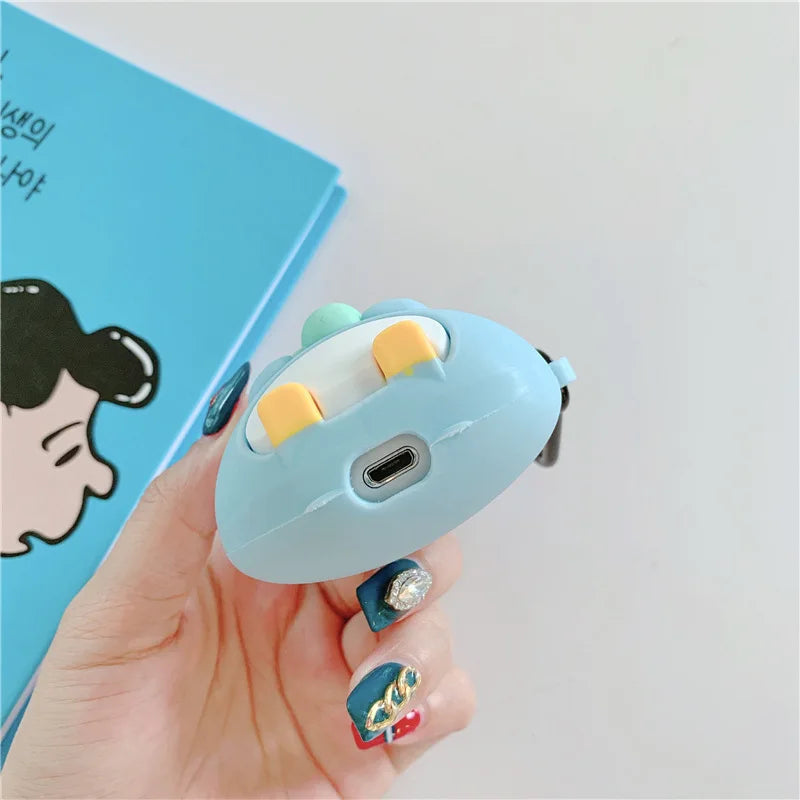 Blue Penguin Earphone Case for Apple AirPods Pro / 1 / 2