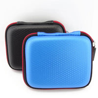 Portable Storage Case for Headphones & Earphone Cable Organizer Bag