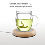 Heat Beverage Mug Mat for Coffee and Tea