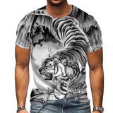 Casual Loose Sports Top Short Sleeves T-shirt