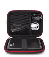 Portable Storage Case for Headphones & Earphone Cable Organizer Bag