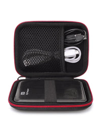 Portable Storage Case for Headphones & Earphone Cable Organizer Bag