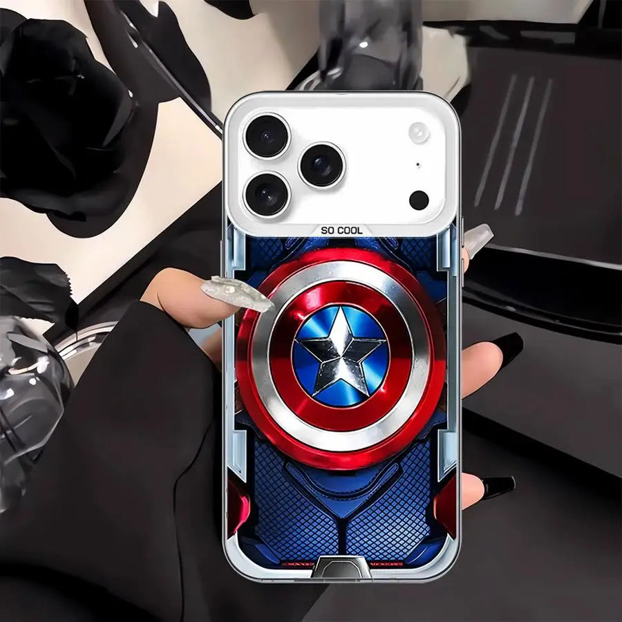 Marvel Ironman Sipiderman Case for iPhone 17 Pro Max 15 Plus XR 11 14 Air 12 13 16e XS 16 Back Phone Cover
