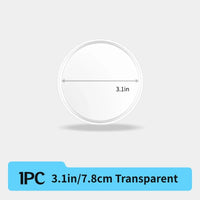 3PCS Car Dashboard Non-Slip Mats, Removable Sticky Silicone Gel Pad, Multi-Functional Auto Magic Gel Holder Stick to Cell Phone