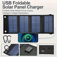 Portable USB Foldable Solar Panel