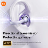 XIAOMI Mijia Wireless Earphone Open Ear M91 Ear Clip ENC Headset Bluetooth 5.4 HD Call Touch Control Headphone for Android iOS