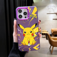 P-Pokemon Kawaii Pikachu Ball Case for Samsung Galaxy S23 S24 S25 S22 Ultra S21 Plus FE A56 A36 A26 5G A16 A06 4G Note 20 Cover