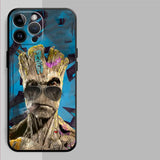 Funda Phone Cover Phone Case for Apple iPhone 14 12 Air 11 16 17 Pro Max 13 XR XS MAX 15 Pro 7 8 Groot Marvel Avengers Iron Man