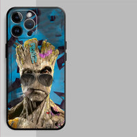 Funda Phone Cover Phone Case for Apple iPhone 14 12 Air 11 16 17 Pro Max 13 XR XS MAX 15 Pro 7 8 Groot Marvel Avengers Iron Man