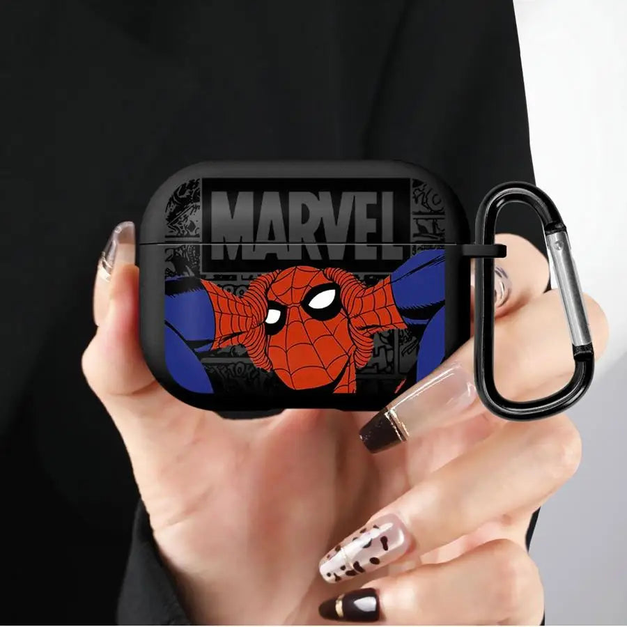 Marvel Spider Man Case For Airpods Pro3 Pro 1 4 3 Pro2 2 Soft Earphone Cases Cover