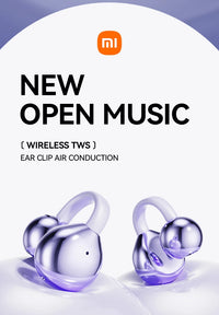 XIAOMI Mijia Wireless Earphone Open Ear M91 Ear Clip ENC Headset Bluetooth 5.4 HD Call Touch Control Headphone for Android iOS