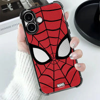Case for Apple iPhone 17 Pro Max 12 Plus Air 11 15 14 16 Pro 13 16e Phone Cover Marvel Spiderman Logo