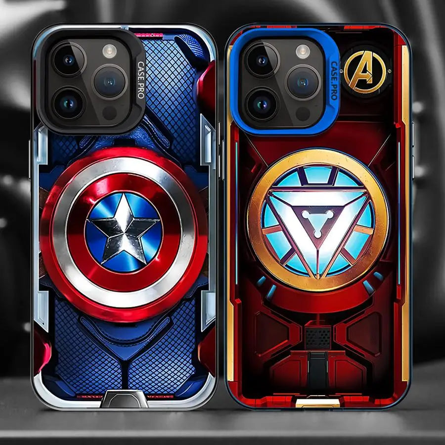 Marvel Ironman Sipiderman Case for iPhone 17 Pro Max 15 Plus XR 11 14 Air 12 13 16e XS 16 Back Phone Cover