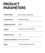 XIAOMI Mijia Wireless Earphone Open Ear M91 Ear Clip ENC Headset Bluetooth 5.4 HD Call Touch Control Headphone for Android iOS