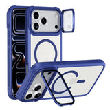 For Magsafe Glass Lens Protection Holder Phone Cases For iPhone 17 16 15 14 13 12 11 Pro Max Plus Air Shockproof Magnetic Cover