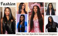 250 Density 40 42 Inch Straight Lace Front Human Hair Wigs 13x4 13x6 HD Lace Frontal Wig Remy Glueless Straight Human Hair Wigs