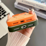 Skin-Feel Magnetic Phone Case for Apple IPhone 17 16 15 14 13 Pro Max with Kickstand Wireless Charging Protective Cover