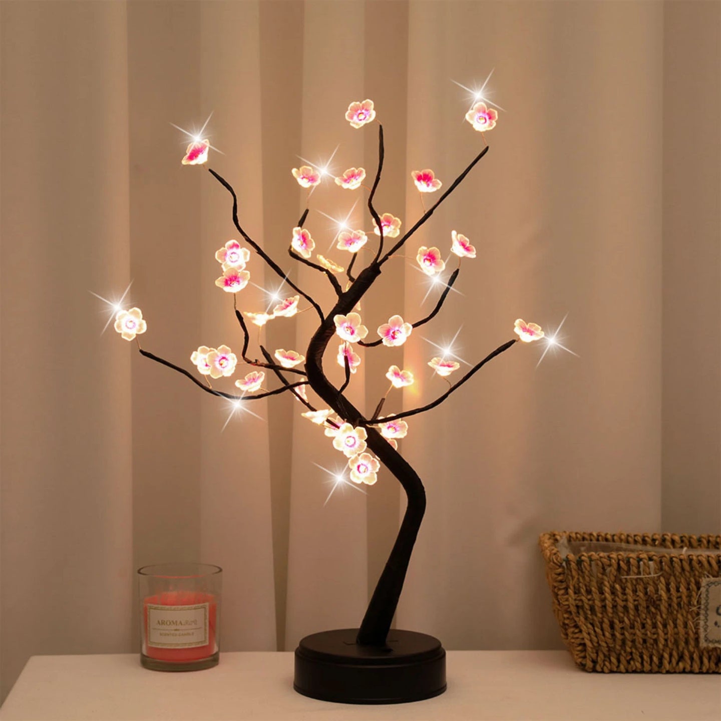 Warm White LED Cherry Blossom Tree Light