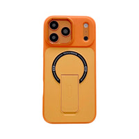 Skin-Feel Magnetic Phone Case for Apple IPhone 17 16 15 14 13 Pro Max with Kickstand Wireless Charging Protective Cover