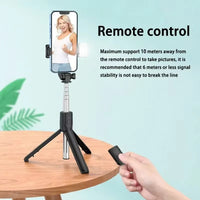 FANGTUOSI Selfie Stick Tripod Extendable Wireless Bluetooth Remote Portable Smartphone Tripod Stand Mount For iOS Android Phone