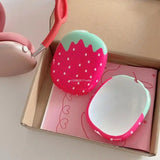 Protective Strawberry Cover for AirPods Case