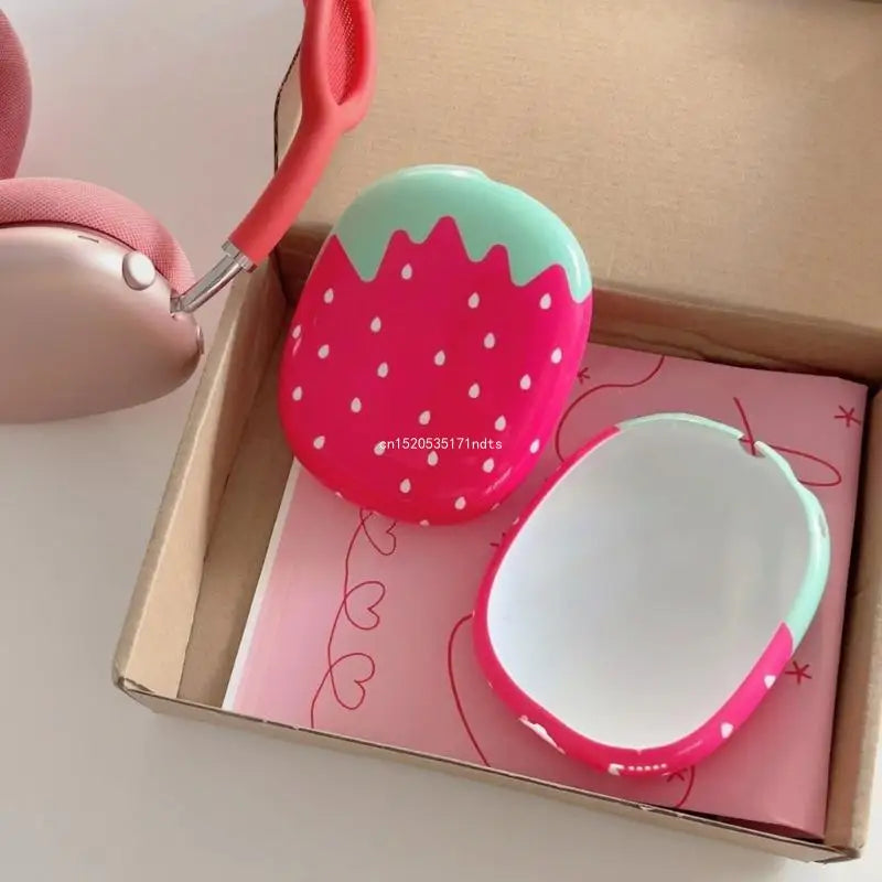 Protective Strawberry Cover for AirPods Case