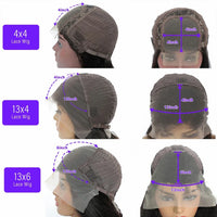 Straight Human Hair Wigs HD 13x4 13x6 Lace Frontal Wig Pre Plucked Brazilian Remy HD Lace Front Wig For Women 180 Density