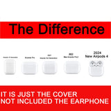 For AirPods 4 2024 Cartoon Funny Cat Cartoon Earphone Cover for Apple Airpod Pro2 Pro 1 2 3 4th Animal Transparet Cover Fundas