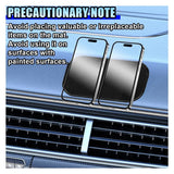 3PCS Car Dashboard Non-Slip Mats, Removable Sticky Silicone Gel Pad, Multi-Functional Auto Magic Gel Holder Stick to Cell Phone