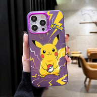 P-Pokemon Kawaii Pikachu Ball Case for Samsung Galaxy S23 S24 S25 S22 Ultra S21 Plus FE A56 A36 A26 5G A16 A06 4G Note 20 Cover