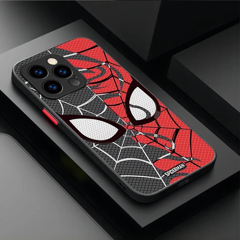 Spider Man Creative Shockproof Phone Case for IPhone 17 Air 15 16E 16 Plus 14 13 12 11 Pro Max XR X XS Max SE 2020 Bumper Cover