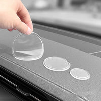 3PCS Car Dashboard Non-Slip Mats, Removable Sticky Silicone Gel Pad, Multi-Functional Auto Magic Gel Holder Stick to Cell Phone