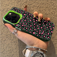 Fashion Aesthetic Leopard Print Phone Case for IPhone 17 16 15 14 13 12 11 Pro Max Plus 17 Air 16E X XR XS Max Shockproof Cover