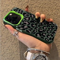 Fashion Aesthetic Leopard Print Phone Case for IPhone 17 16 15 14 13 12 11 Pro Max Plus 17 Air 16E X XR XS Max Shockproof Cover