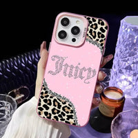juicys coutures leopard Phone Case For iPhone 17 16e 16 15 14 13 12 11 mini Pro Max XR XSMAX Air Plus Anti Fall Matte Back Cover