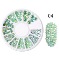 Mixed 3D Fruit Polymer Clay Nail Art Slices