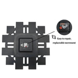 Large Wall Clock Heavy Duty 80 CM / 31.5 IN Crushed Diamond Mirrored Clock Silver / Gold Sparkling Twinkle Bling Home Decor