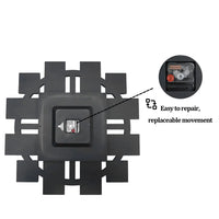 Large Wall Clock Heavy Duty 80 CM / 31.5 IN Crushed Diamond Mirrored Clock Silver / Gold Sparkling Twinkle Bling Home Decor