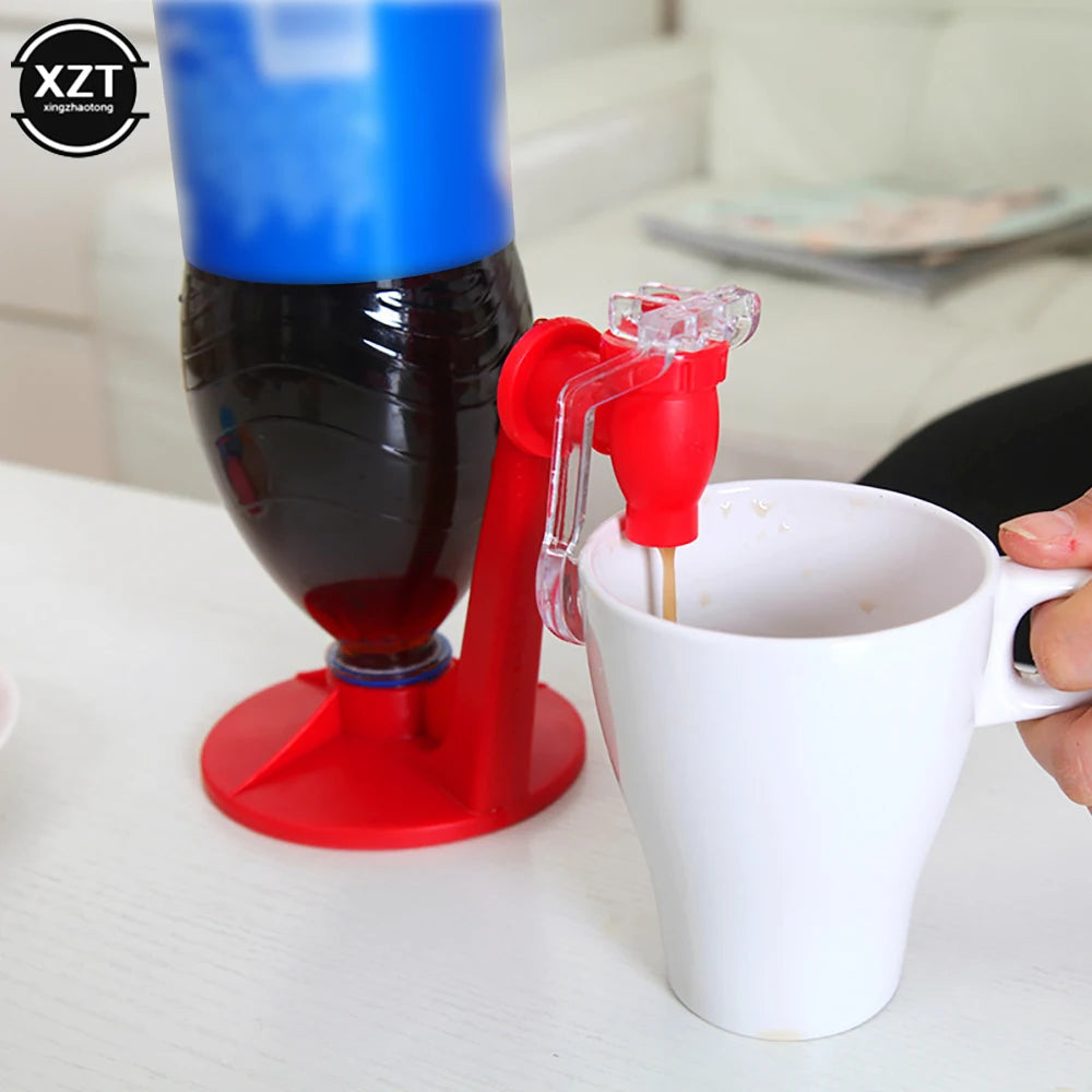 Upside-Down Soda Dispenser Faucet