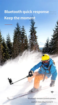 FANGTUOSI Selfie Stick Tripod Extendable Wireless Bluetooth Remote Portable Smartphone Tripod Stand Mount For iOS Android Phone