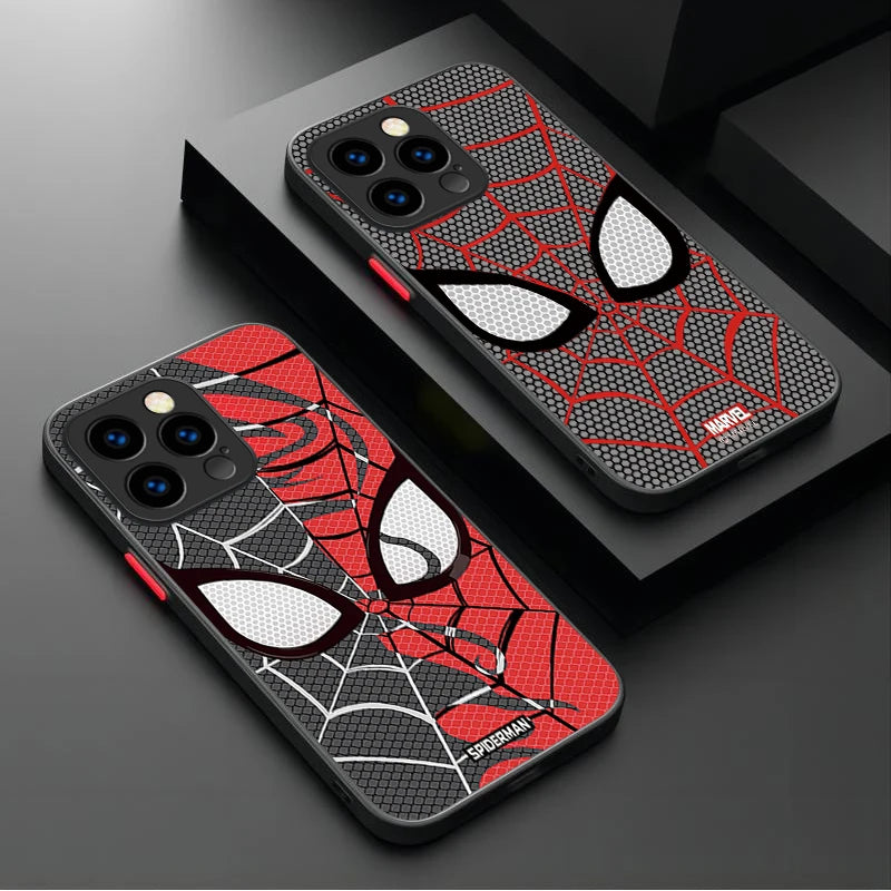 Spider Man Creative Shockproof Phone Case for IPhone 17 Air 15 16E 16 Plus 14 13 12 11 Pro Max XR X XS Max SE 2020 Bumper Cover